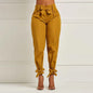 Women's Fashion Drawstring Ankle Trousers