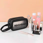 Women's Frosted Waterproof Cosmetic Bag
