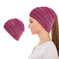Women's Fun Warm Winter Ponytail Beanie Hat Cap