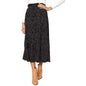 Womens High Waist Polka Dot Pleated Skirt