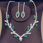 Women's Hoop Earrings and Necklace