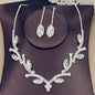 Women's Hoop Earrings and Necklace