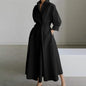 Women's Long Linen Dress Shirt