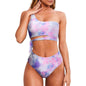 Women's One Shoulder High Waist Bikini