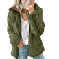 Women's Plus Size Hoodie Coat Long Sleeve