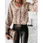 Women's Polka Dot Long Sleeve Casual Shirt