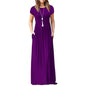 Women's Short Sleeve Loose Casual Long Dresses with Pockets