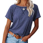 Women's Short Sleeve Raglan Crewneck T Shirts