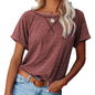 Women's Short Sleeve Raglan Crewneck T Shirts