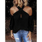 Women's Solid Color Halter Top