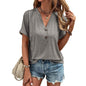 Women's T shirt V Neck