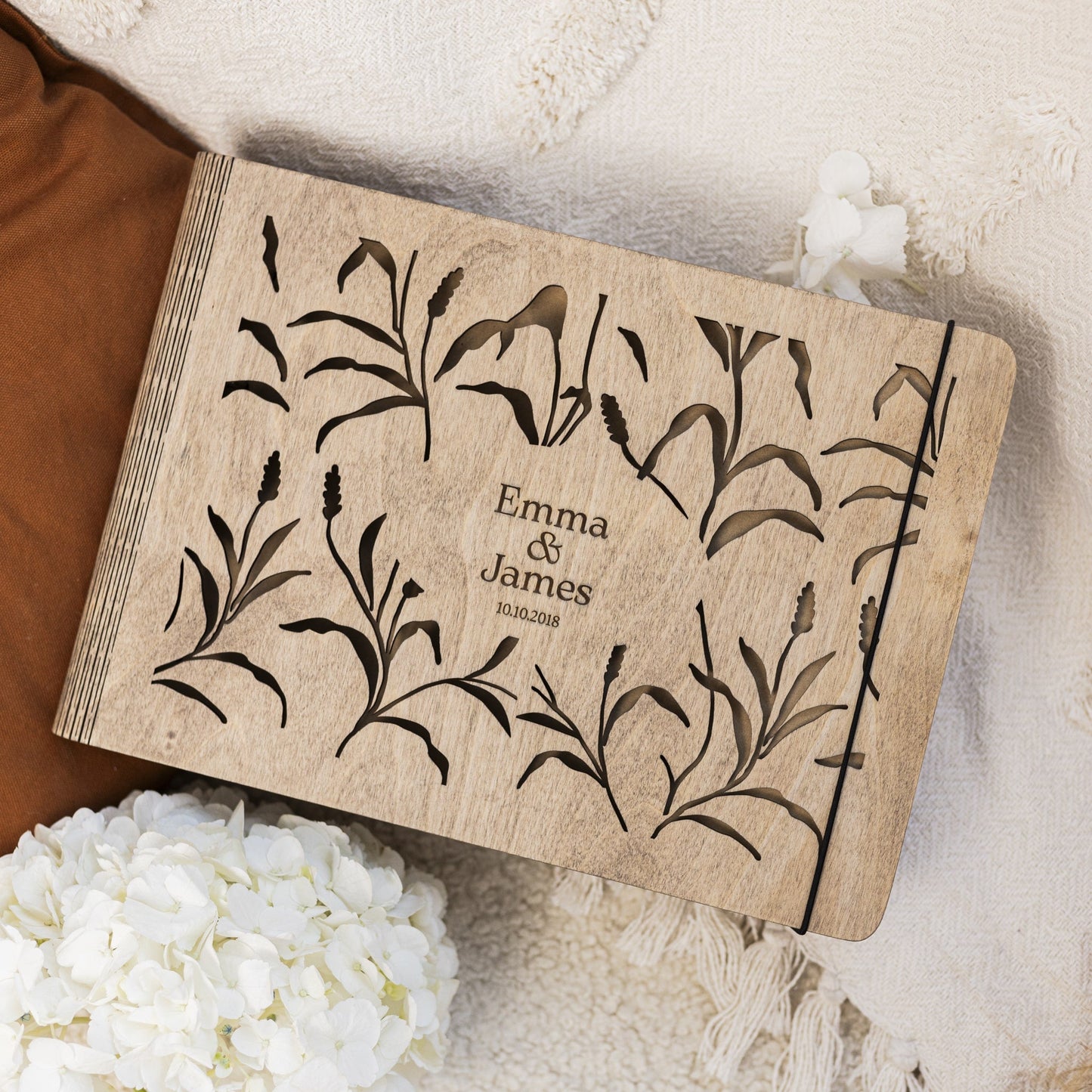 Wooden Photo Album - Meadow
