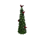 Glitter Cardinal Tree Medium