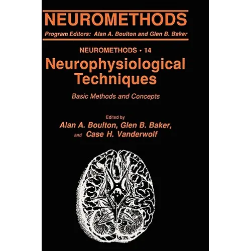 Neurophysiological Techniques: Basic Methods and Concepts - Hardcover