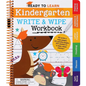 Ready to Learn: Kindergarten Write and Wipe Workbook: Addition, Subtraction, Sight Words, Letter Sounds, and Letter Tracing - Spiral