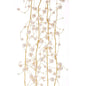 Pearl Beads With Gold Wire Garland - 5 Foot