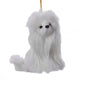 Plush Puppy Poodle Ornament