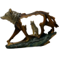Wolf In A Wolf Figurine