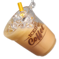 Liquid-Filled Glass Iced Coffee Ornament