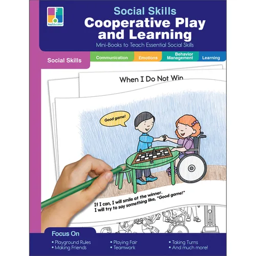 Social Skills Mini-Books Cooperative Play and Learning - Paperback