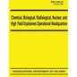 Chemical, Biological, Radiological, Nuclear, and High Yield Explosives Operational Headquarters (FMI 3-90.10) - Paperback