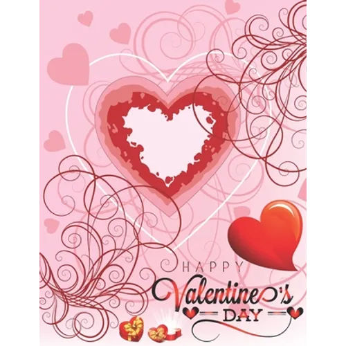 Happy Valentine's Day: Coloring Book For Adult - Paperback
