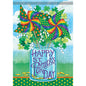 St Patricks Whirligigs Durasoft Large Flag - 28" x 40"