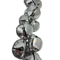 70 Inch Metal Jingle Bell Garland - Silver