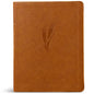 CSB Notetaking Bible, Large Print Edition, Camel Leathertouch - Imitation Leather