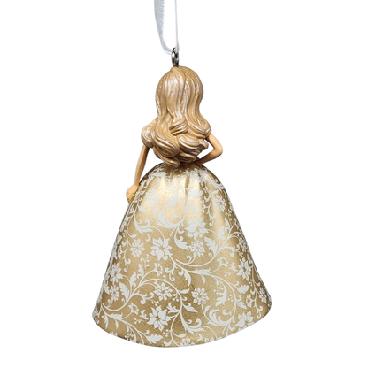 Holiday Barbie Ornament - Floral Dress
