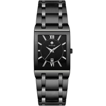 WWOOR Luxus Men Fashion Square Date Watch