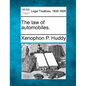 The Law of Automobiles. - Paperback