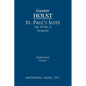 St. Paul's Suite, Op.29 No.2: Study score - Paperback