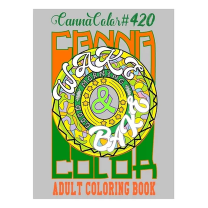 CannaColor #420: Adult Coloring Book - Paperback
