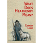 What Does Heathenry Mean? - Paperback