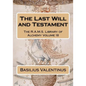 The Last Will and Testament - Paperback