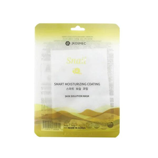 JKosmec Snail Face Mask - Hydrating, Anti-Aging Sheet Mask for Dry Skin, Natural Skincare Solution