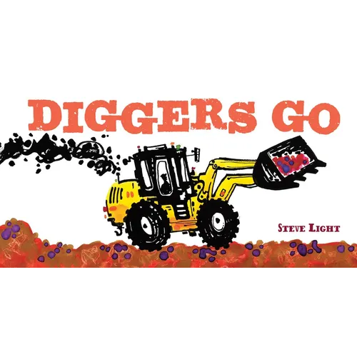 Diggers Go - Board Book