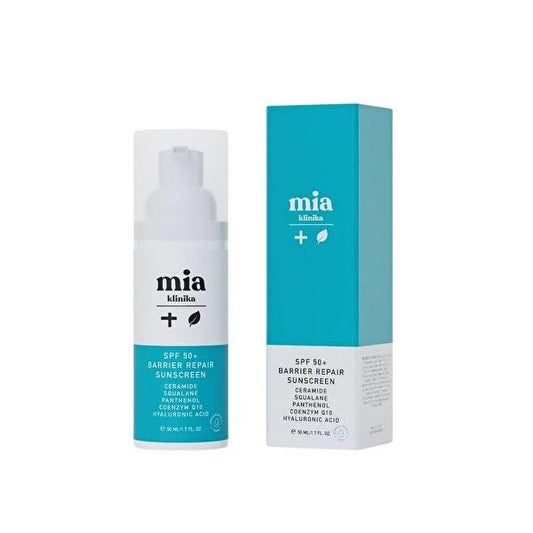 Mia Klinika SPF50+ Restorative Sunscreen for All Skin Types - Moisturizing, Sensitive Skin Friendly