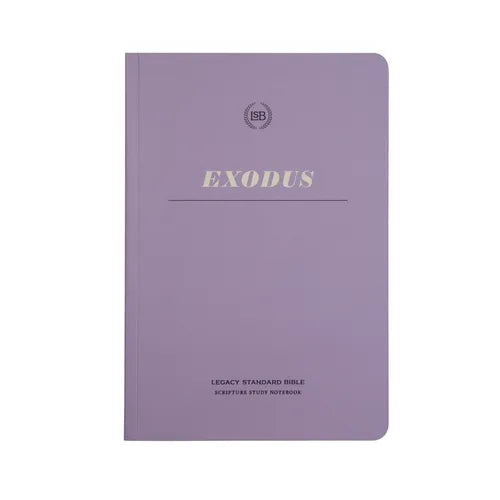Lsb Scripture Study Notebook: Exodus: Legacy Standard Bible - Paperback