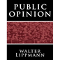 Public Opinion by Walter Lippmann - Paperback