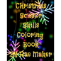 Christmas Scissor Skills Coloring Book - Paperback