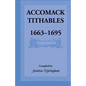 Accomack Tithables, 1663-1695 - Paperback