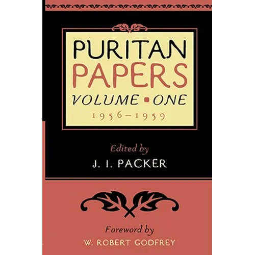 Puritan Papers: 1956-1959 - Paperback