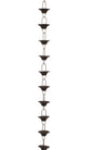 Metal Antique Rain Chain - Flower