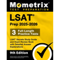 LSAT Prep 2025-2026 - 3 Full-Length Practice Tests, LSAT Secrets Study Guide and Exam Review Book with Detailed Answer Explanations: [9th Edition] - Paperback