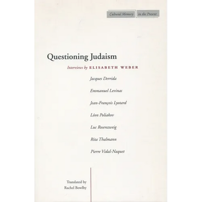 Questioning Judaism - Paperback