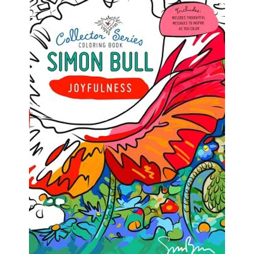 Simon Bull Coloring Book: Joyfulness - Paperback