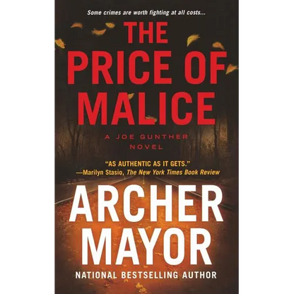 The Price of Malice: A Joe Gunther Novel - Paperback