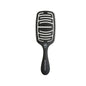 Olivia Garden Hair Brush - Essential Care Flex Thick Hair Bristles Matt Black for Gentle Detangling